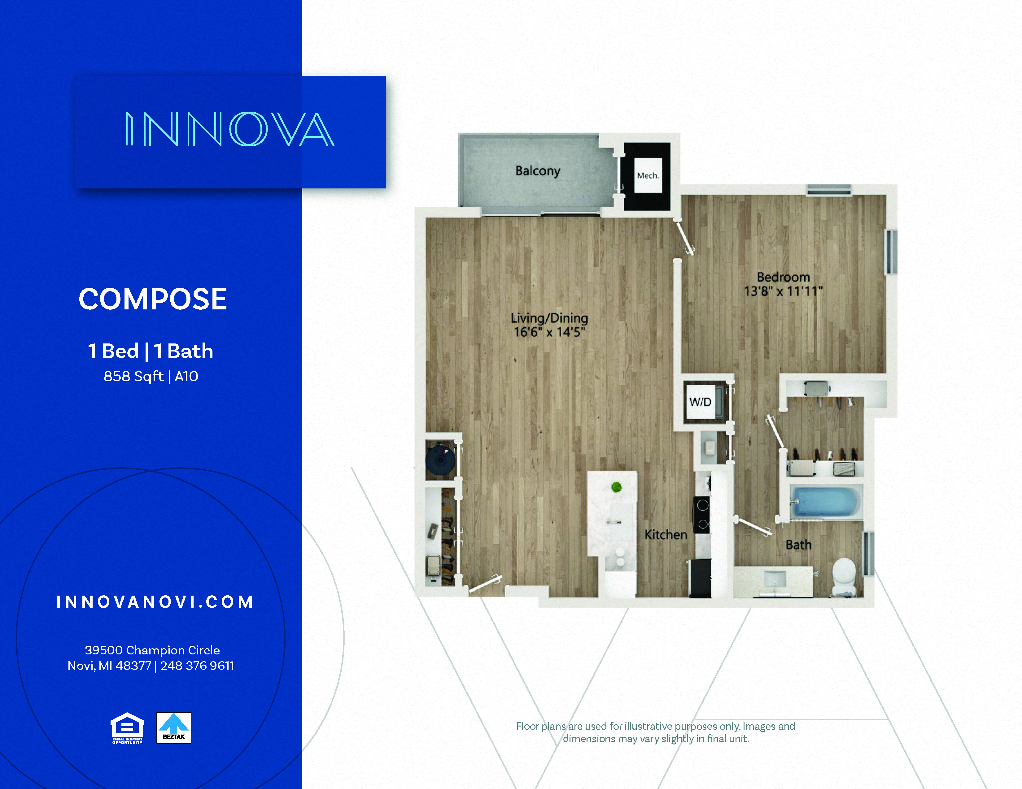 Compose floor plan